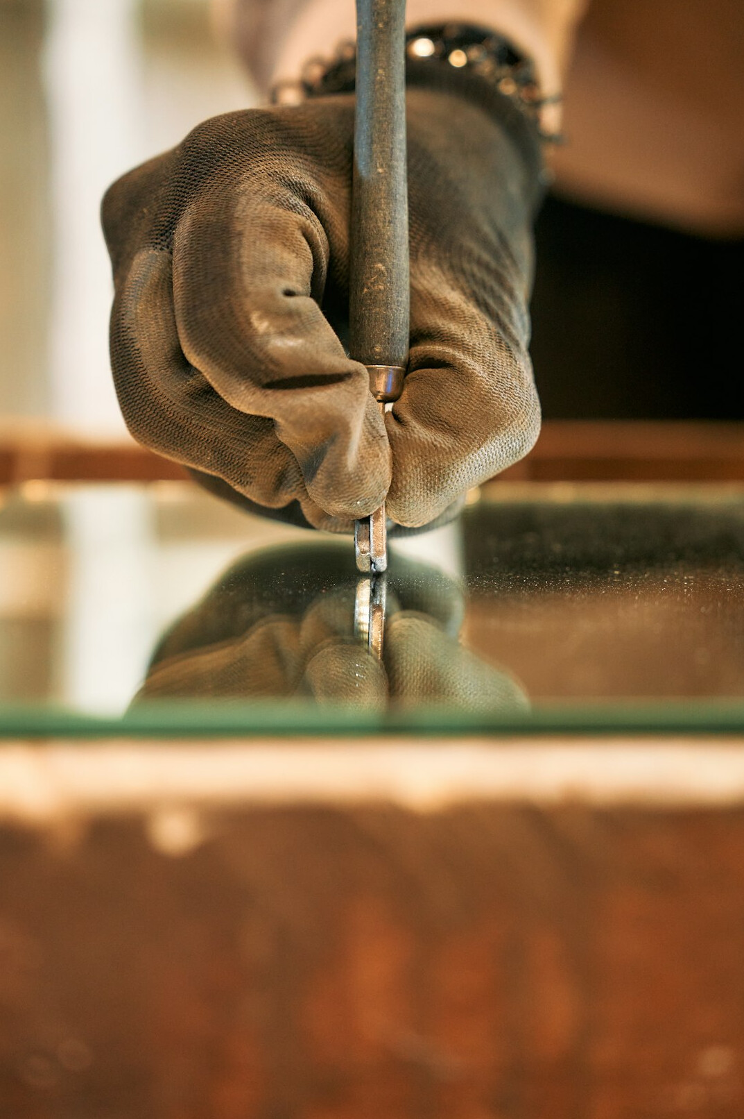 craftsman working in workshop